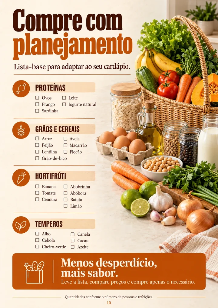 Compras conscientes, mais sabor